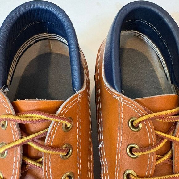 L.L. Bean Boots Duck Boots Navy Blue Waterproof Women’s size 8 - Picture 4 of 8